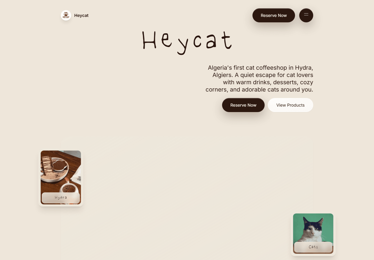 HeyCat Coffee Shop